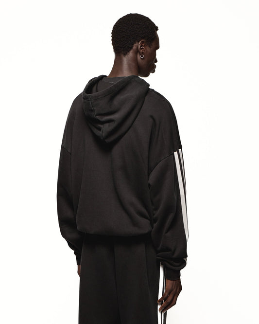 NITRO ZIP HOODIE - WASHED BLACK