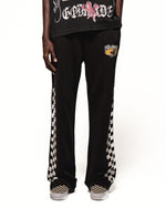 FLAME TRAIL SWEATPANTS - WASHED BLACK