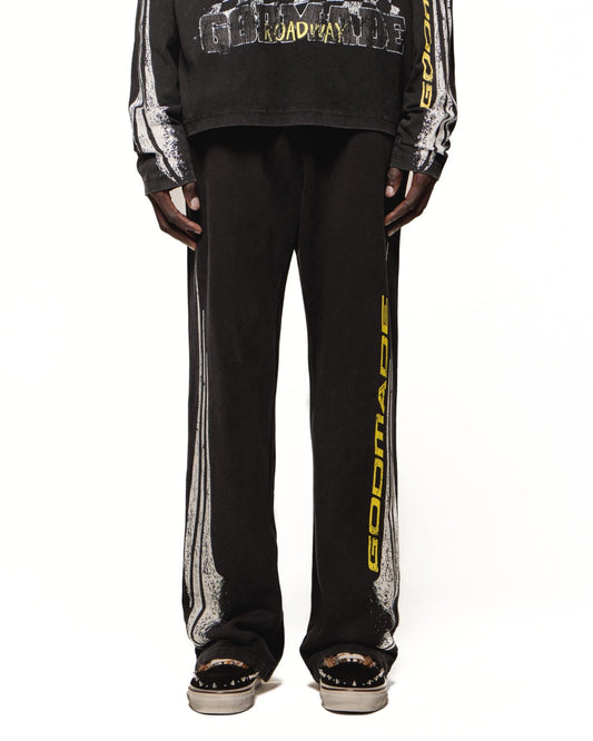 ROADWAY SWEATPANTS - WASHED BLACK