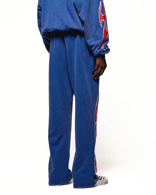 TURBO SWEATPANTS - WASHED BLUE