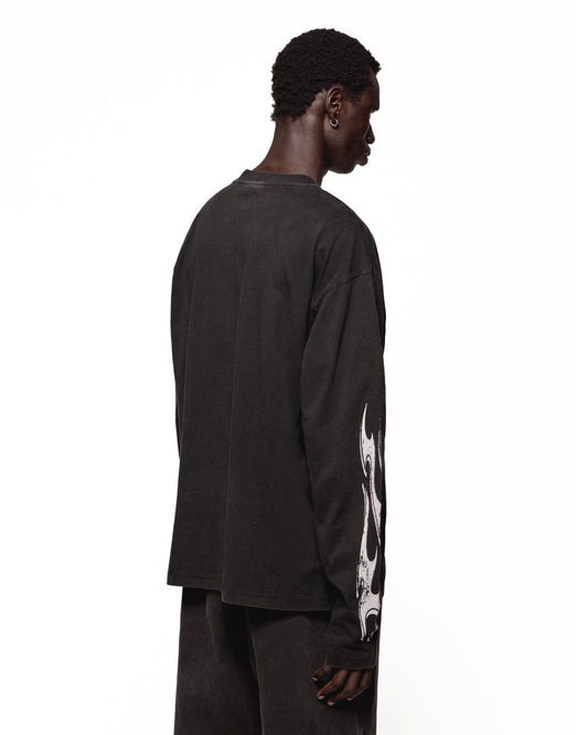IGNITION LONGSLEEVE - WASHED BLACK