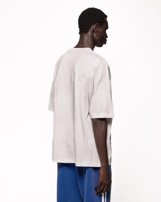 ZEAL T-SHIRT - WASHED WHITE