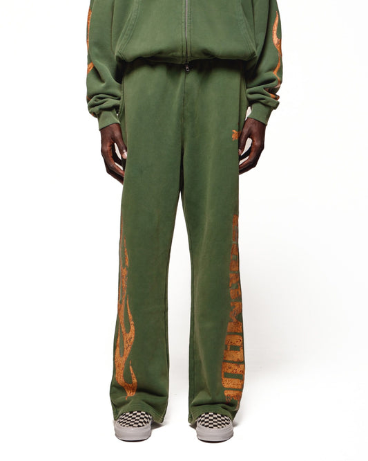 BLAZELINE SWEATPANTS - WASHED GREEN
