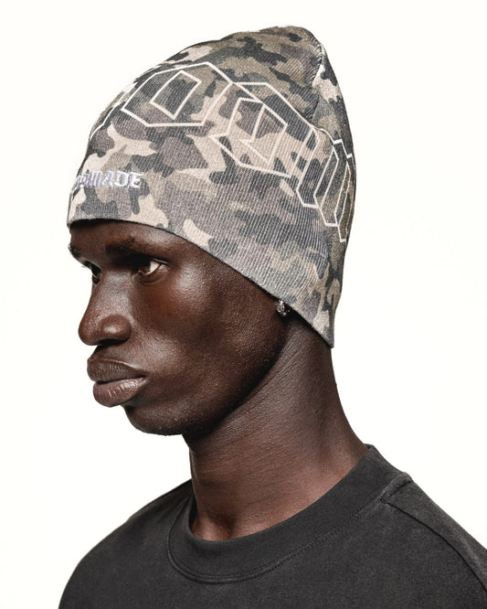 BURNOUT - CAMO BEANIE
