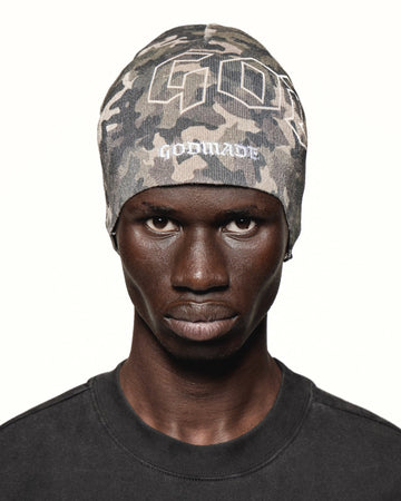 BURNOUT - CAMO BEANIE