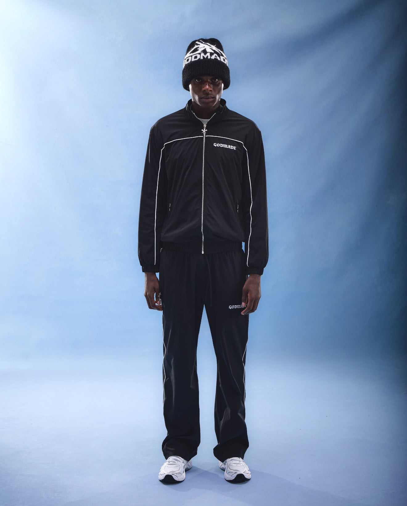 GRAIL - BLACK TRACK JACKET – Godmade Clo