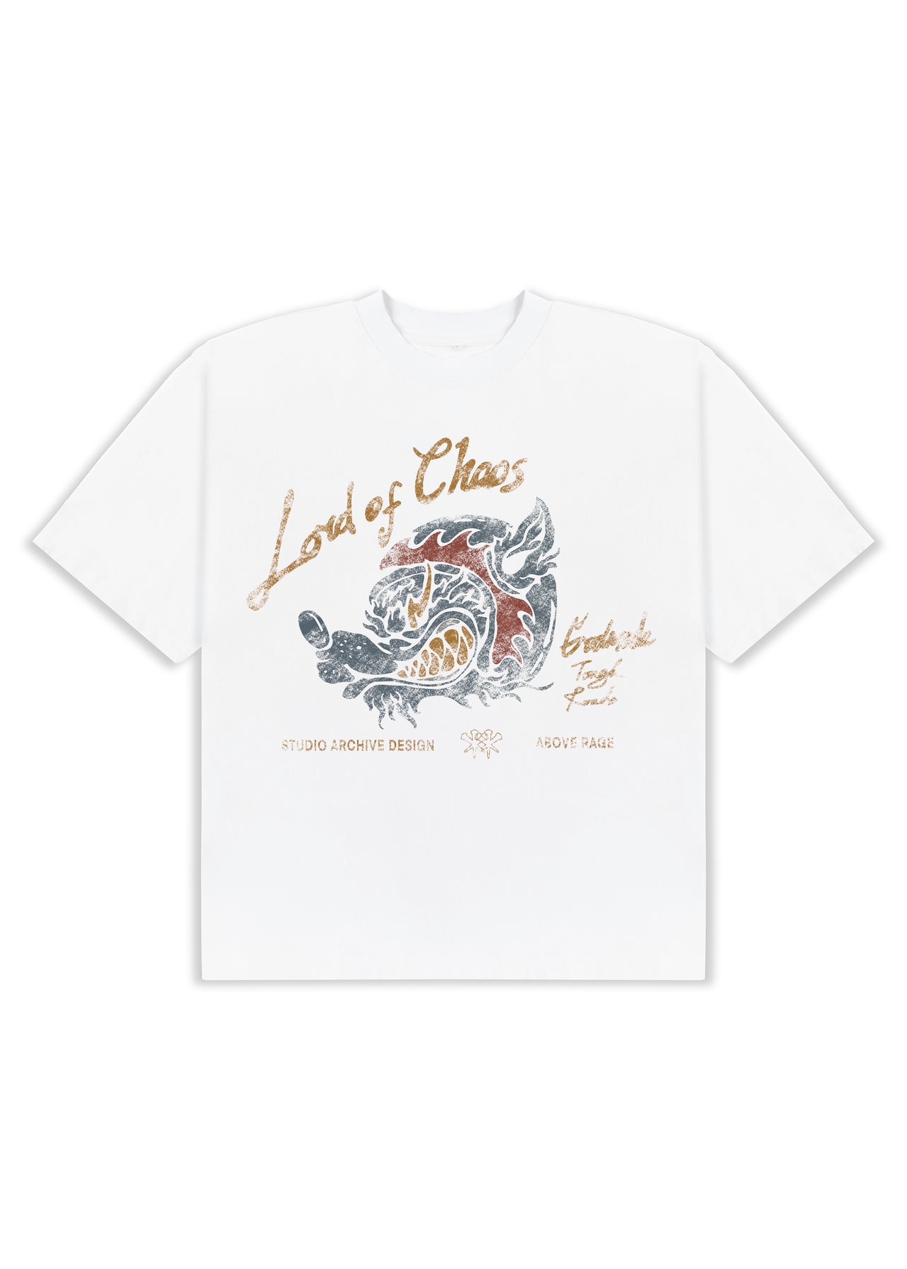 LORD OF CHAOS - WHITE T-SHIRT
