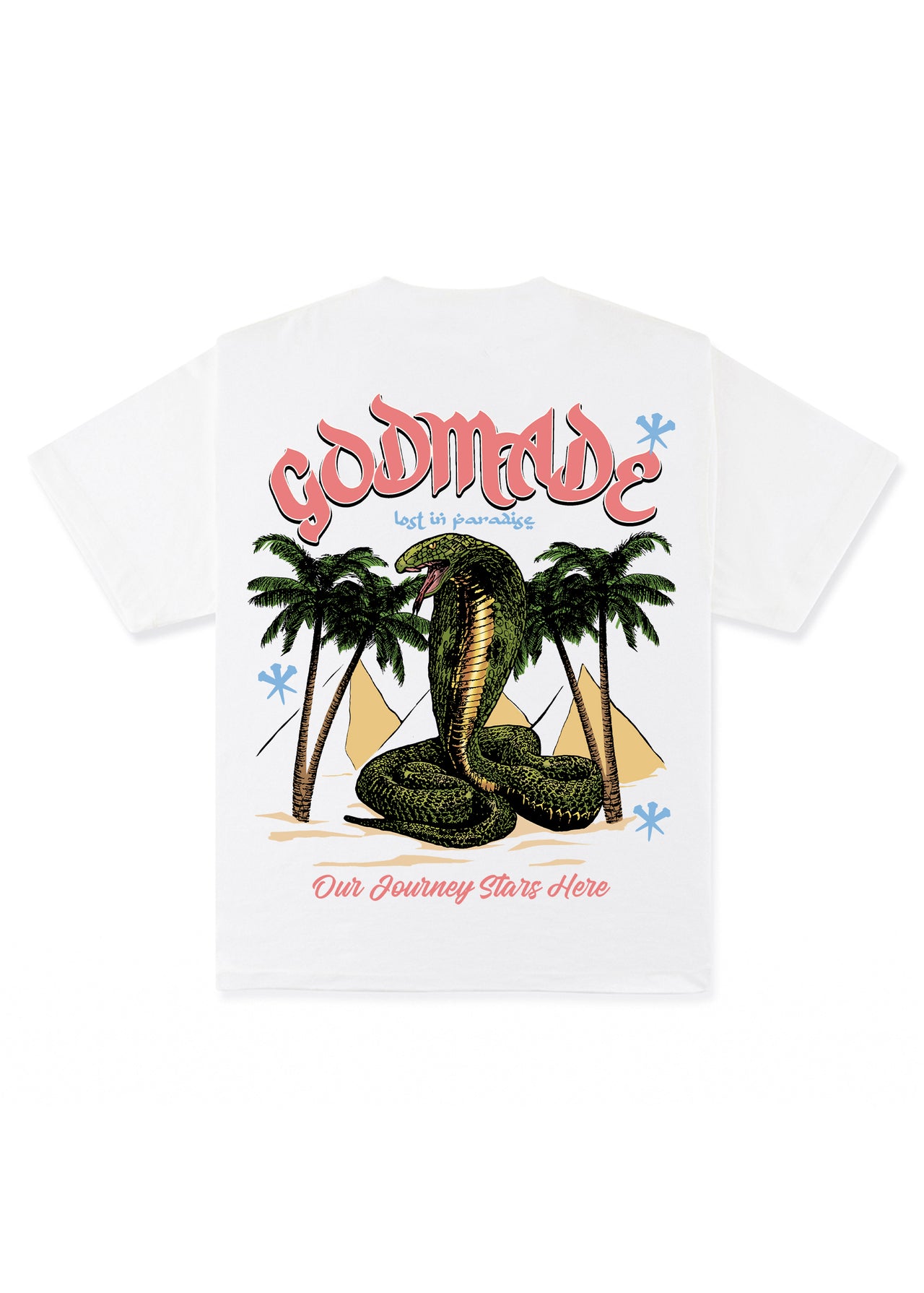 LOST IN PARADISE - WHITE T-SHIRT