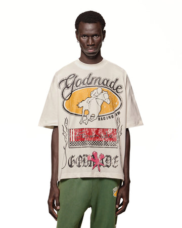 FLAME TRAIL T-SHIRT - WHITE