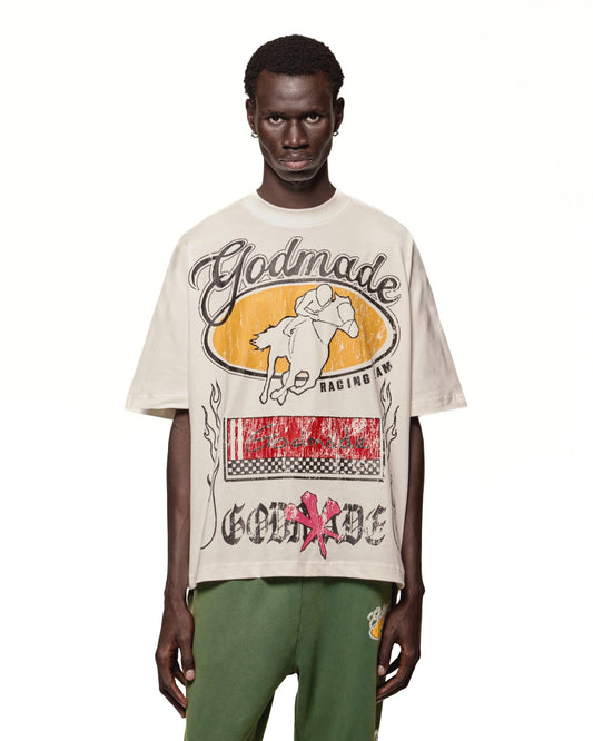 FLAME TRAIL T-SHIRT - WHITE