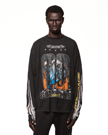 ROADWAY LONGSLEEVE - WASHED BLACK