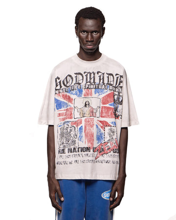ZEAL T-SHIRT - WASHED WHITE